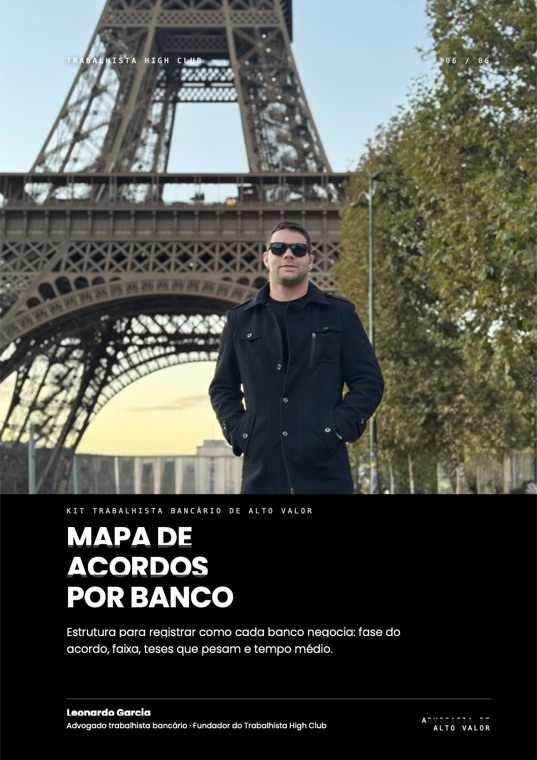 Mapa de Acordos por Banco
